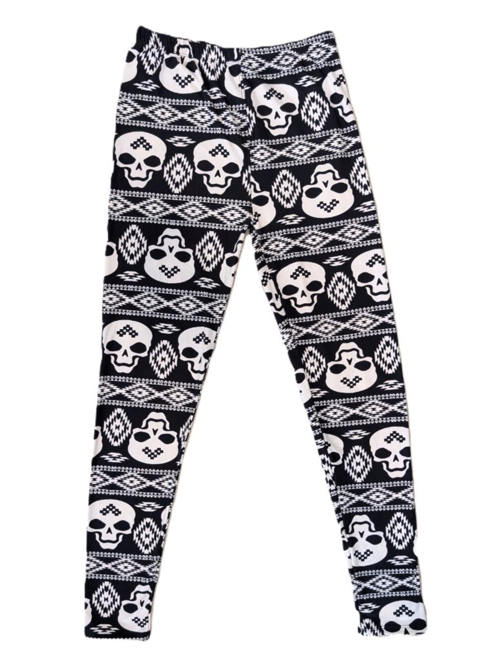 Eevee Skull & Aztec Print Leggings | One Size